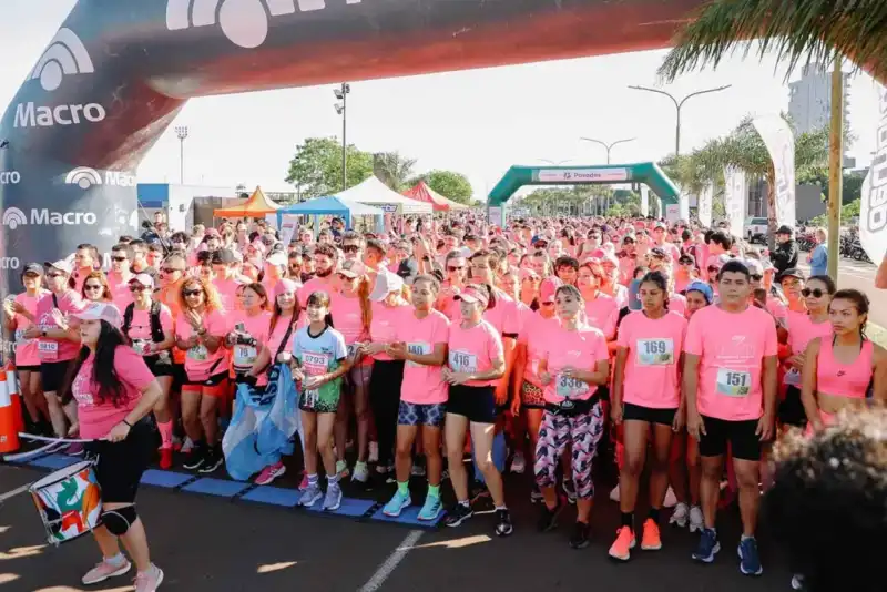 Abren las inscripciones para la Carrera Rosa en concientización del cáncer de mama en Posadas Carrera rosa Posadas