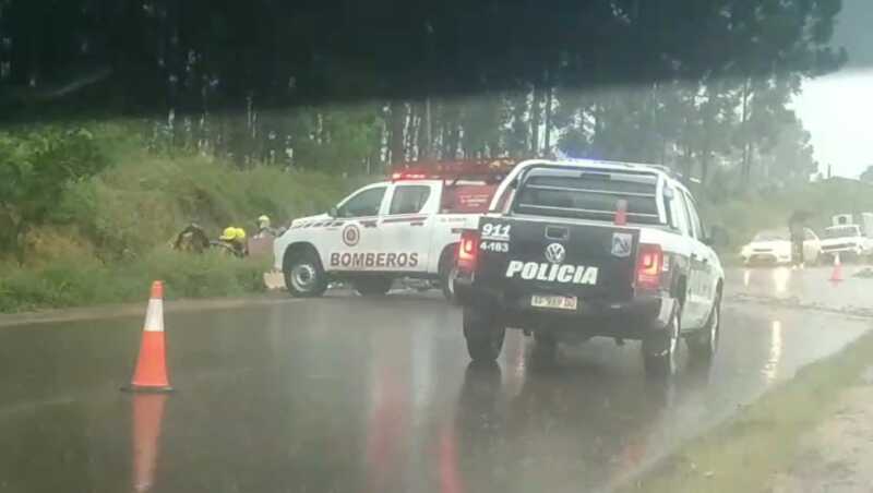 Padre e hija fallecieron en choque en El Soberbio: una sobreviviente está en terapia intensiva 2 el soberbio