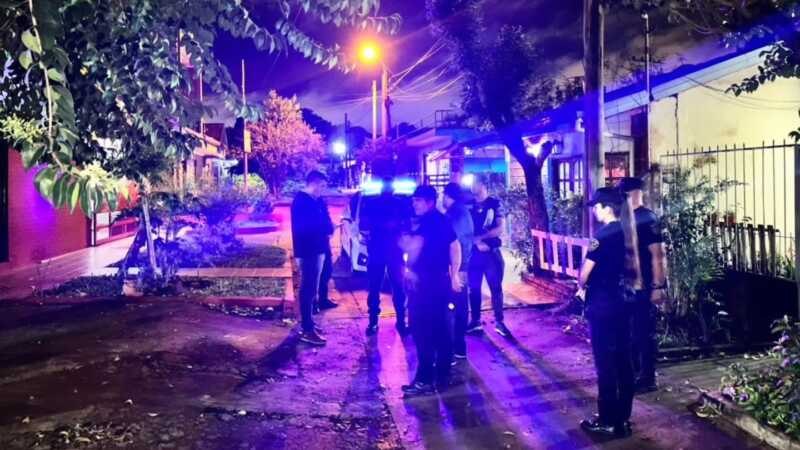 conductor detenido en Posadas
