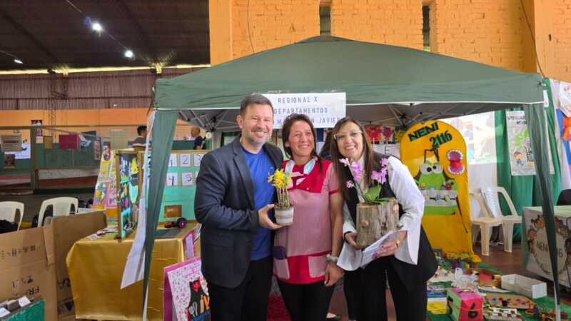 El Ministro de Educación de la provincia, Ramiro Aranda participó del 1° Simposio Provincial “Infancias que construyen futuro”.