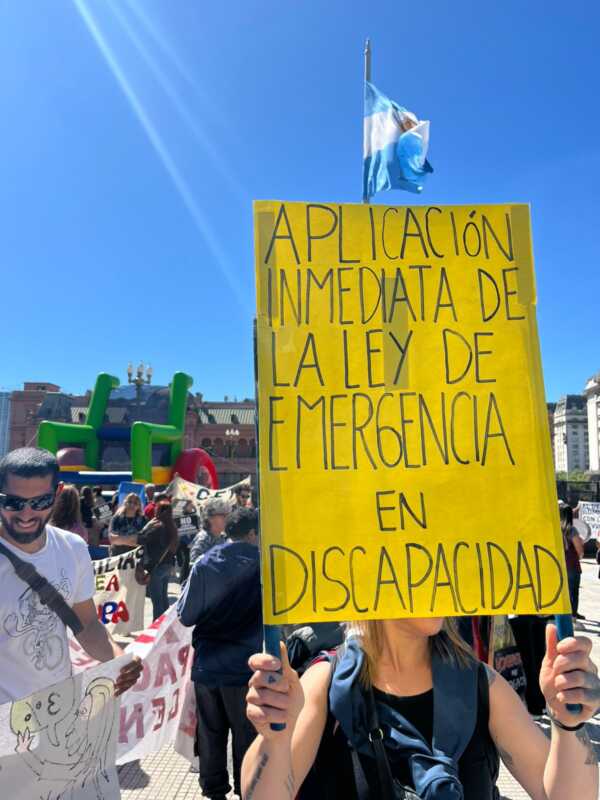 Alex Goldman del CAIDIS advirtió que “el sistema de atención a la discapacidad se está cayendo” 3 discapacidad 2 - 2