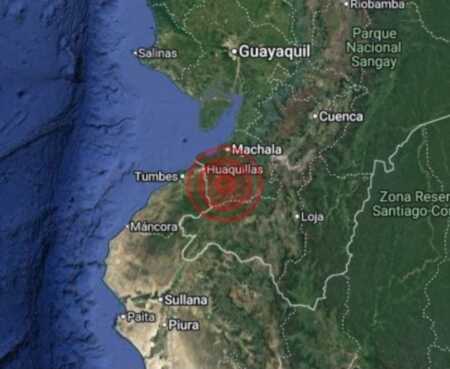 Fuerte sismo de magnitud 6,1 sacude la frontera entre Ecuador y Perú el area donde se produjo en temblor - 1