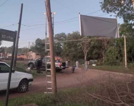 Iguazú: operario de internet sufrió quemaduras al contactar con una línea de alta tensión iguazu