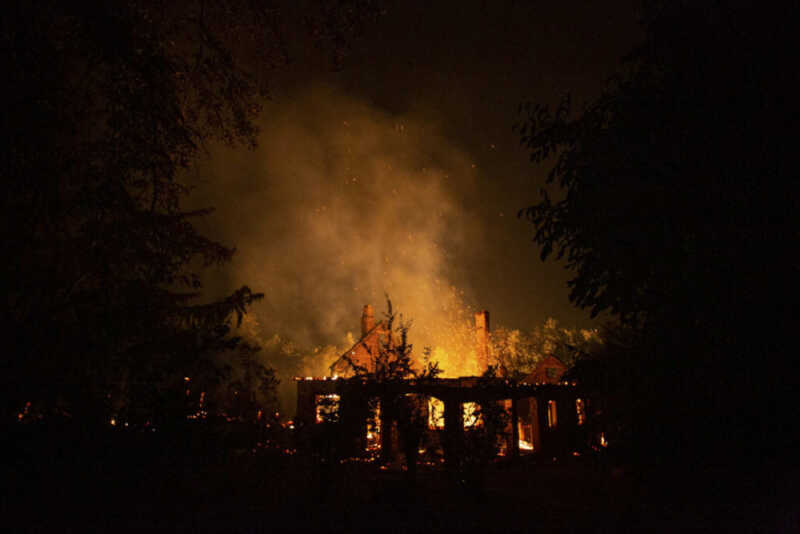 Campo Viera: Lo atraparon cuando incendiaba una casa campo viera