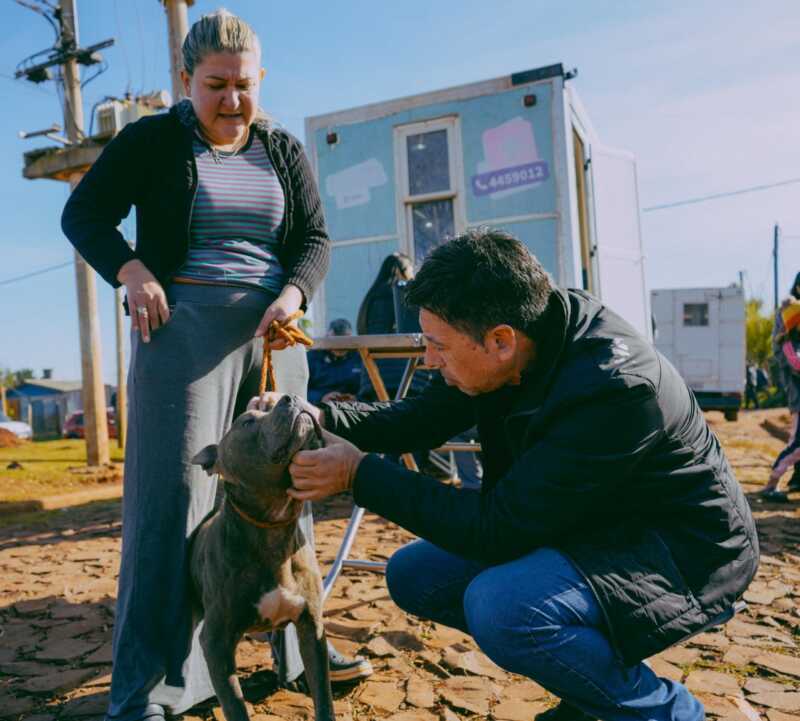 IMuSA recorre Posadas con más operativos gratuitos para cuidar a las mascotas