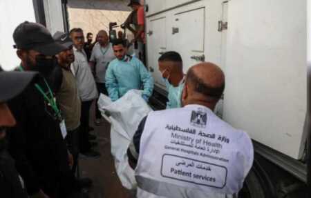 Israel devuelve otros 15 cuerpos de palestinos a Gaza y el total asciende a 165 israel