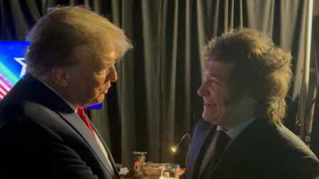Milei respaldó a Trump en su plan de dirigir Venezuela y desestimó llamar a elecciones en ese país trump y milei vs venezuela