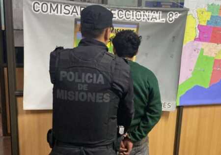 Posadas: Lo detuvieron entrando a robar por el ventiluz de una casa posadas
