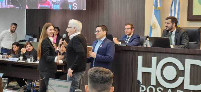 El humorista y dibujante Juan Carlos Núñes fue declarado personalidad destacada de Posadas 2 nunes hcd - 1