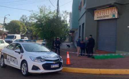 Oberá: Investigan la muerte de un hombre en la vía pública Oberá docente muerto