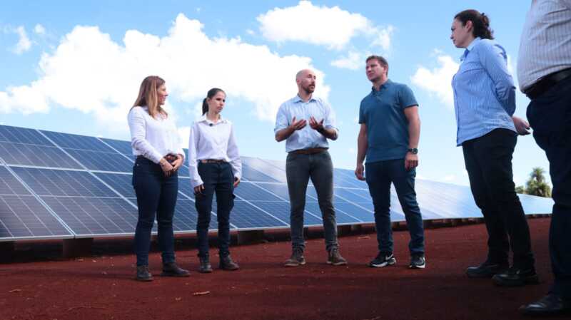 Histórico avance energético en Oberá: la generación solar crece, aunque la red sigue en tensión 2 El Parque Solar de Oberá aportará 10 megavatios al sistema interconectado provincial.