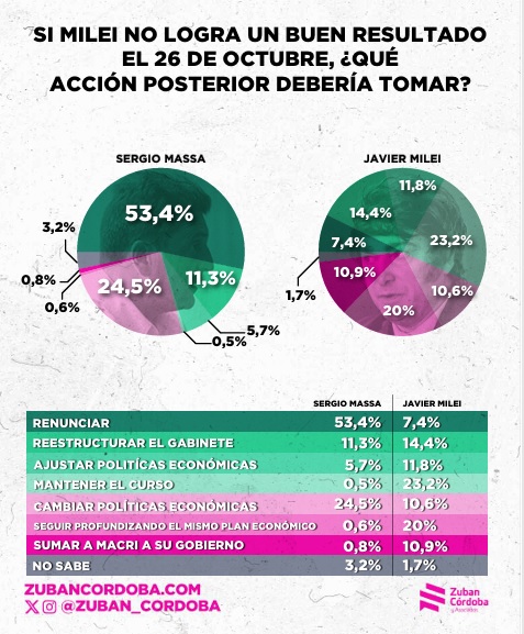Londero: “Si Milei pierde, un 30% de los argentinos cree que debería renunciar” 6 que hacer milei octubre 1 - 5