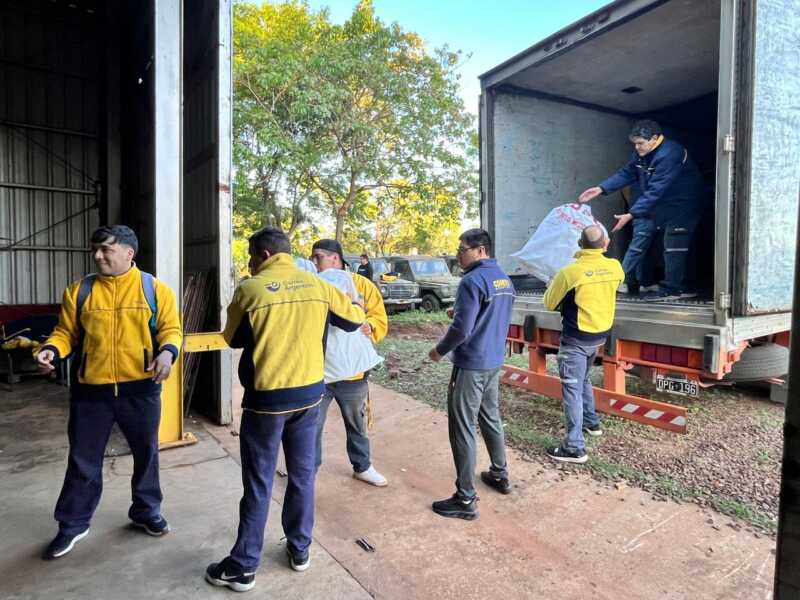 Comenzó el reparto de urnas en Misiones para las elecciones legislativas del domingo 3 reparto de urnas octubre 4 - 2
