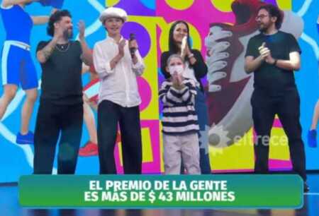 Santino recaudó más de 43 millones de pesos tras su visita al programa de Guido Kaczka Santino