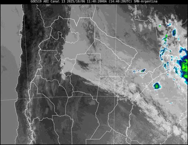 Tormenta con ráfagas de hasta 55 km/h y fuertes lluvias afectó al sur y centro de Misiones 2 tiempo alerta temprana - 1