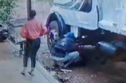 Pareja arrestada por robar una batería de camión en el barrio Ñu Porá de Posadas 5 11 1 - 4