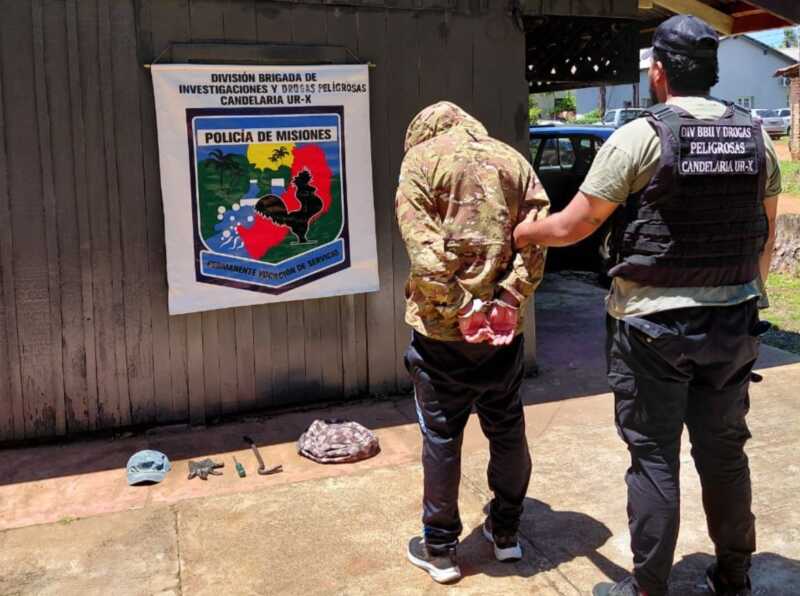 Candelaria: detienen a un ladron robando en una casa candelaria
