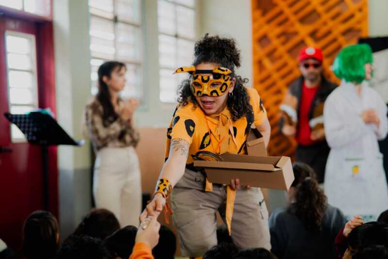 Más de 1.300 estudiantes participan del programa “Alrededor de Iberoamérica” con el IPRODHA 2 3.2 Se desarrolla el programa de educacion ambiental Alrededor de Iberoamerica - 1