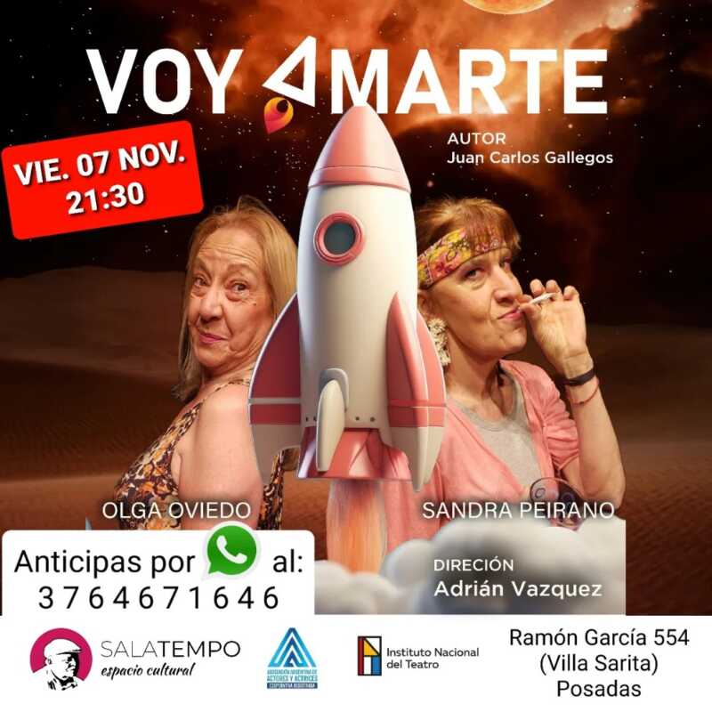 Fin de semana en Posadas: teatro, música, danza y fiestas para todos los gustos 3 Agenda cultural del fin de semana: qué hacer en Posadas