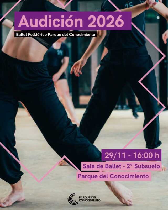 Ballet Folklórico del Parque del Conocimiento inicia selección de bailarines para 2026 2 Abren inscripciones para la Audición 2026 del Ballet Folklórico del Parque