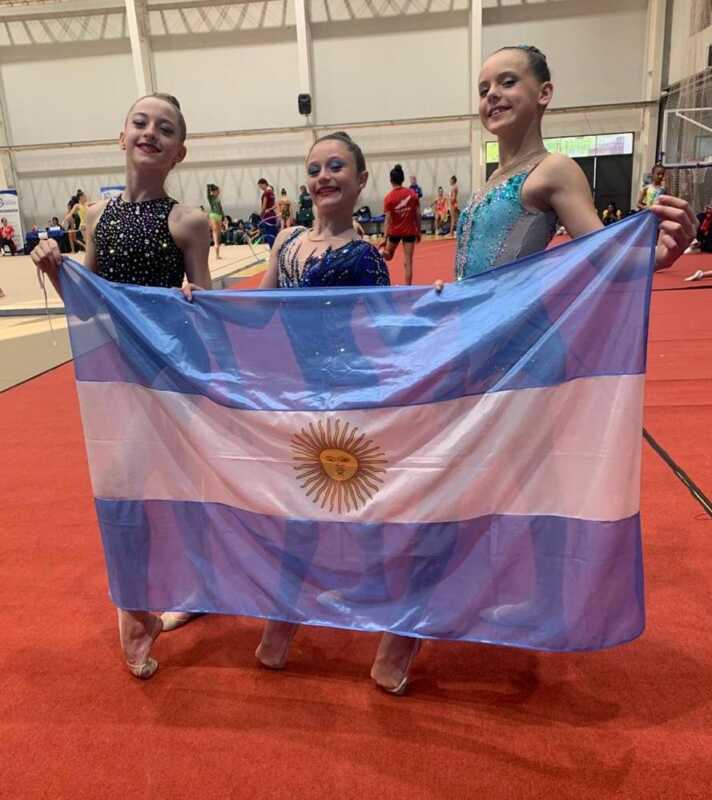 Delfina Steciuk llevó a Misiones al podio con dos medallas en el Sudamericano de Gimnasia Rítmica 4 Delfina