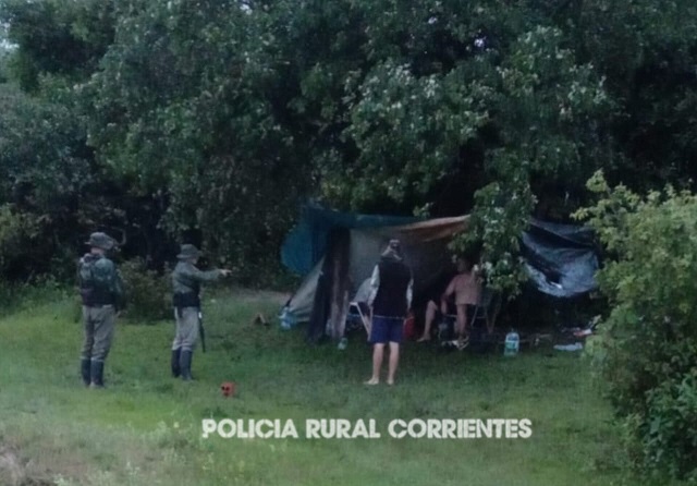 Siete detenidos por pesca ilegal en la Reserva La Mosca, dentro del área de Yacyretá pesca