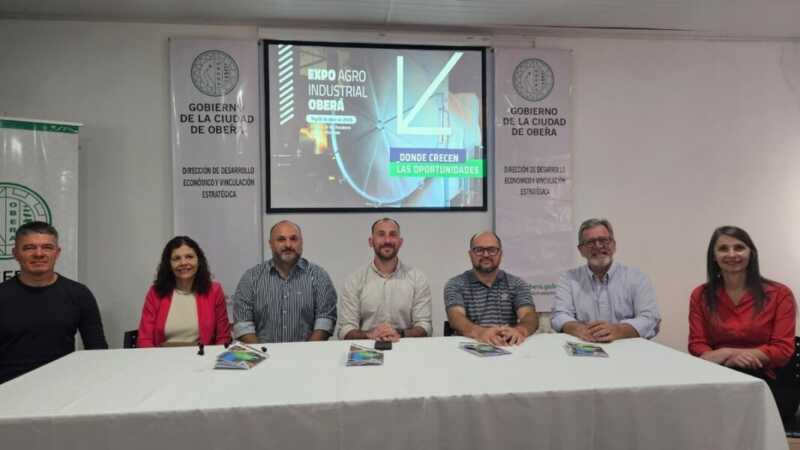 La mesa organizadora presentó oficialmente la Expo Agro Industrial OBERÁ 2026, que buscará convertirse en un faro de la producción, el comercio y la industria regional.