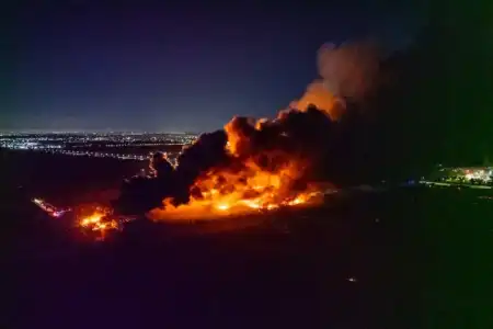 Explosión en Ezeiza: el municipio confirmó que no hay internados y la autopista ya fue habilitada Ezeiza