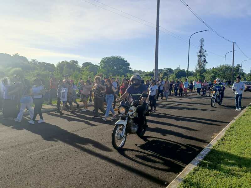 Garupá marcha por justicia: piden esclarecer la muerte de Rodrigo López