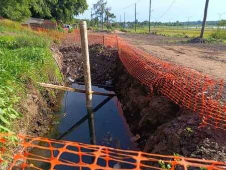 Vecinos de la Chacra 252 de Posadas reclaman finalización de obras paralizadas en la zona Posadas