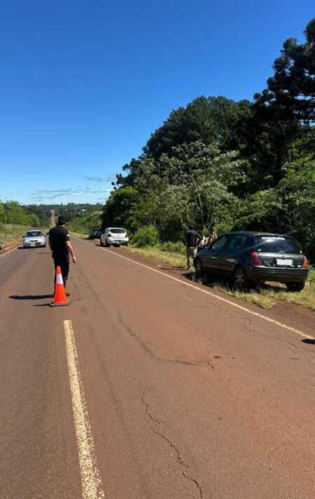 Un intento por esquivar a un perro terminó en accidente sobre la Ruta Provincial 5 Ruta