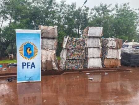 Allanaron la planta de reciclaje de Iguazú por presunto lavado de activos lavado de dinero planta de reciclaje Iguazú