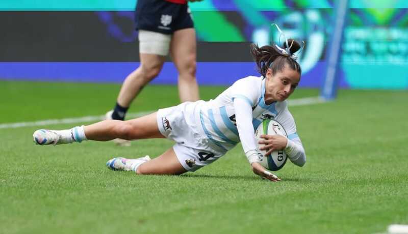 Rugby: la misionera Paula Pedrozo viaja a Dubai con Las Yaguaretés Paula Pedrozo en Las Yaguaretés