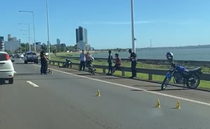 Mañana accidentada en los ingresos a Posadas: dos choques con motos involucradas 2 WhatsApp Image 2025 11 21 at 09.33.57 - 1