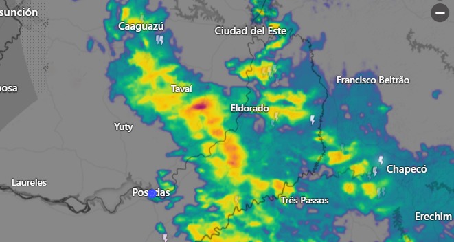 Temporal provocó destrozos y dejó sin luz ni agua a 25 de Mayo y otras localidades del centro misionero 2 temporal misiones