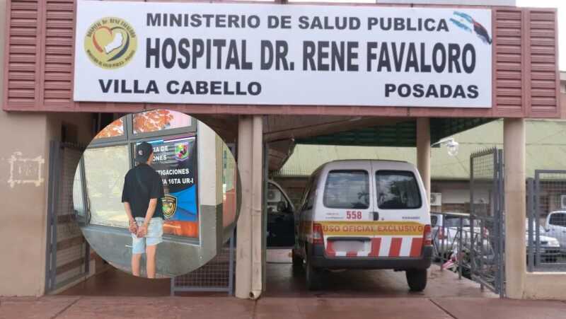 Fue apuñalado en plena calle y permanece hospitalizado en Posadas posadas