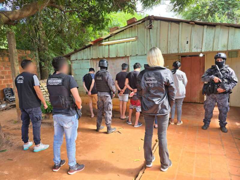 Cayó el “Clan Álvarez” en Posadas: cinco detenidos por robos bajo la modalidad mechero posadas