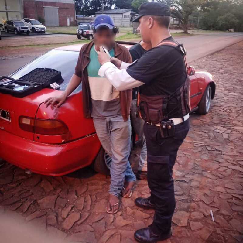 Borrachos evadieron un control de Gendarmería en Aristóbulo del Valle 5 control aristobulo del valle - 4