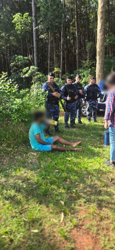 Jardín América: lo hallaron con vida después de tres días desaparecido en el monte jardín américa desaparecido