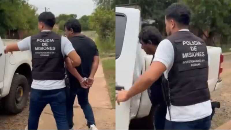 Cayó el Negrito Muñoz, buscado por robos millonarios en Misiones y el NEA detenido negrito munoz - 1