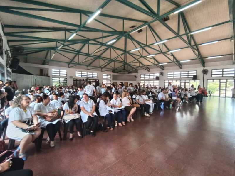 Encuentro de coros escolares reunió a más de quince instituciones en Posadas 3 encuentro coral escuelas 2 - 2