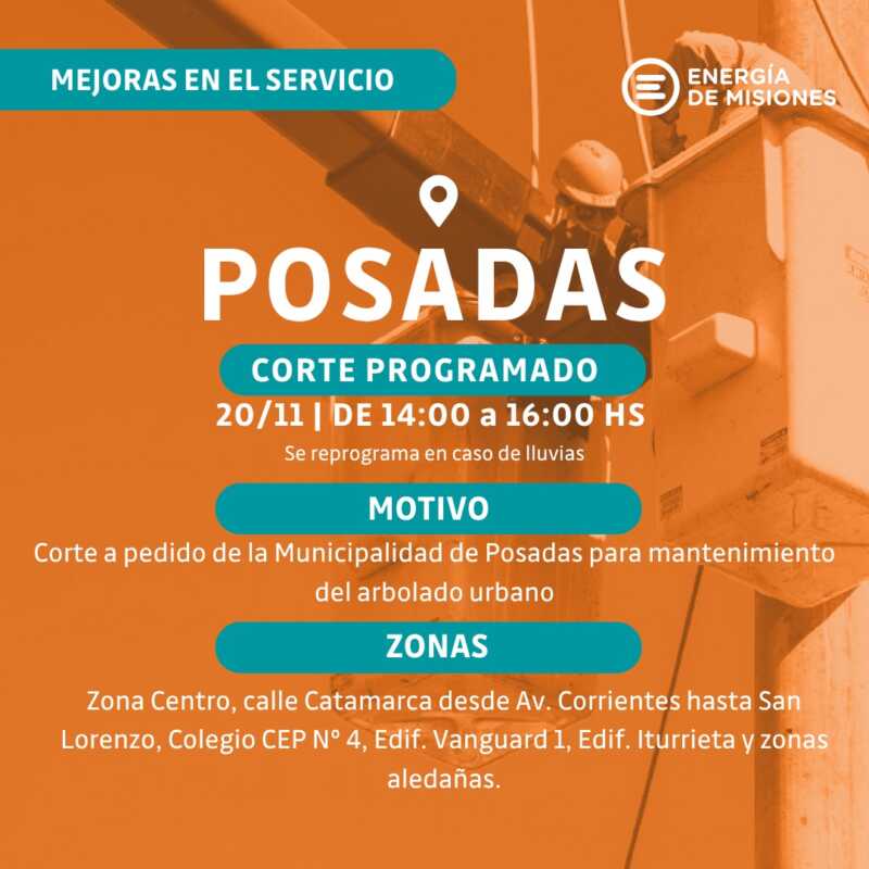 energia de misiones corte 5 - 14