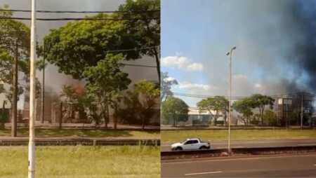 Se incendió un aserradero sobre la ruta 12 en Garupá y alertan por su posible expansión aserradero garupá