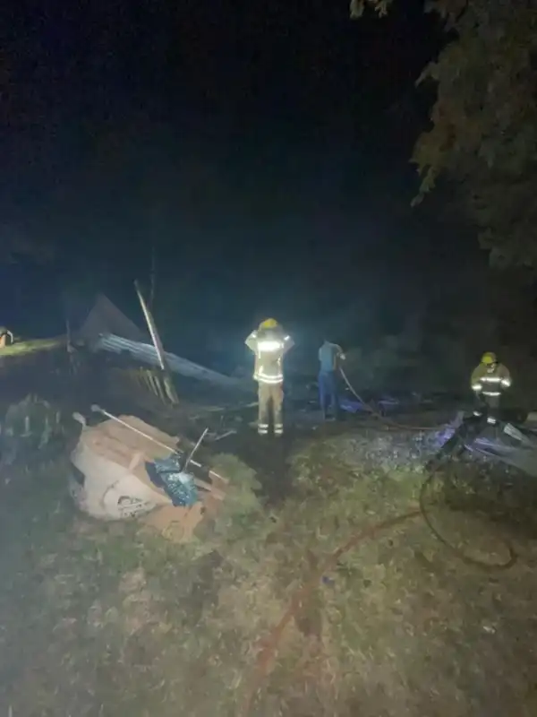 Oberá, Aristóbulo del Valle y Puerto Piray: tres incendios consecutivos generaron máxima alerta 3 incendios