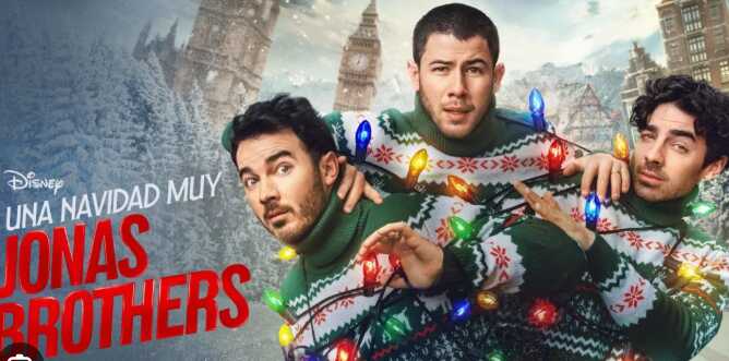 “Una navidad muy Jonas Brothers”: Los hermanos vuelven al cine con una comedia musical navidad