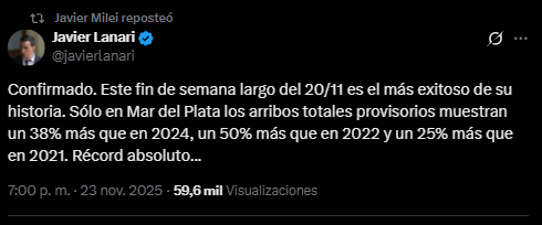 milei turists - 1