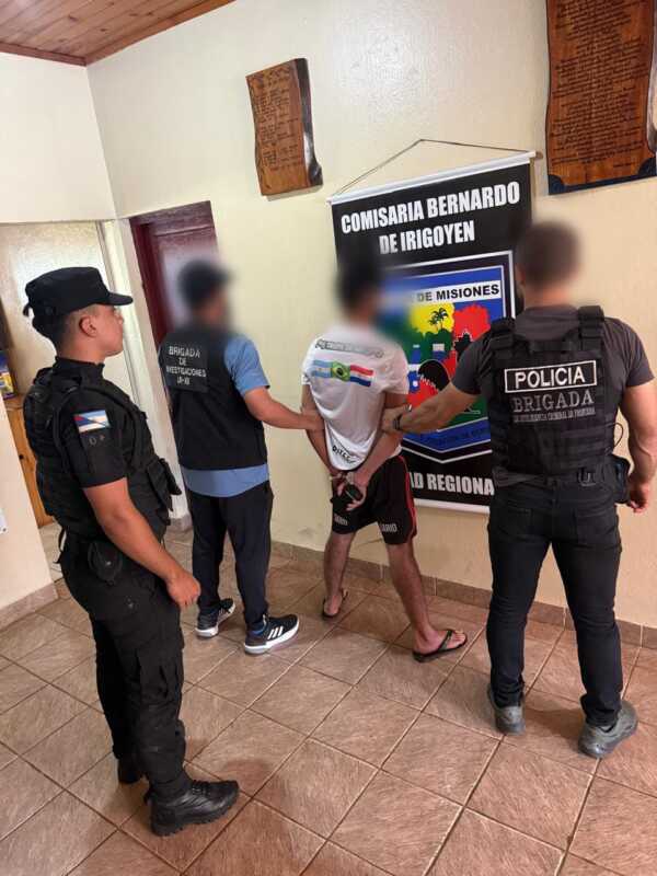 Capturaron a misionero buscado por un asesinato en Brasil brasil
