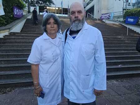 Condenaron a Gurina y a Sánchez por “desobediencia judicial” y por cortar la avenida Uruguay en 2024 gurina sanchez