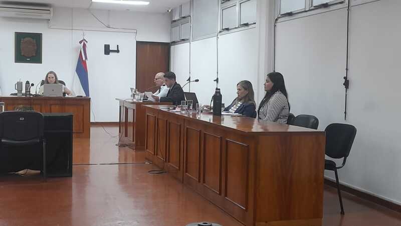 Condenaron a Gurina y a Sánchez por “desobediencia judicial” y por cortar la avenida Uruguay en 2024 3 gurina