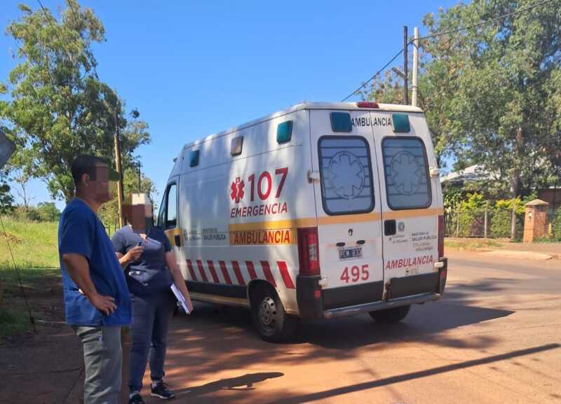 Posadas: un hombre de 65 años murió tras descompensarse en la vía pública en Itaembé Miní 3 muerto itaembe mini - 2